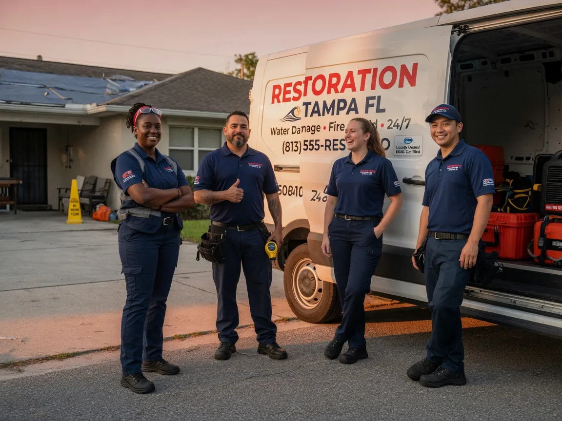 Water Damage Restoration company in Wellston, OK