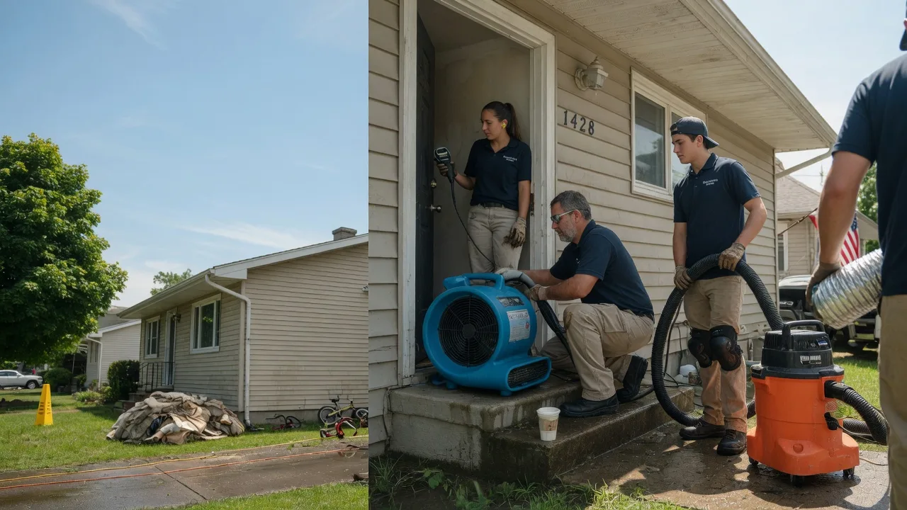 Water Damage Restoration in Wellston, OK near me